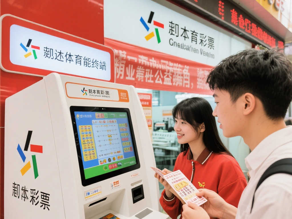 体彩智能终端进驻商圈，购彩体验全面提升